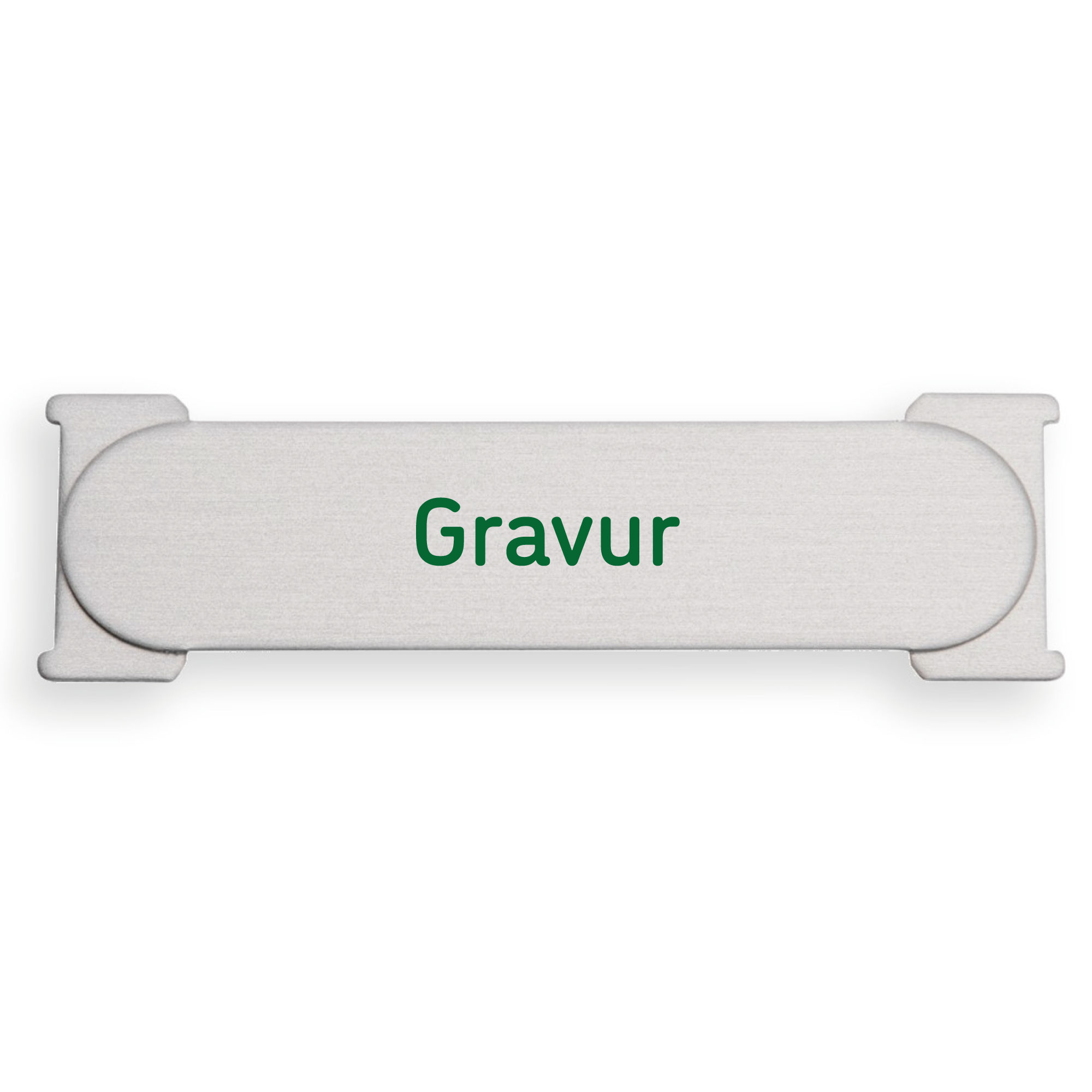 RENZ RSA1 Alu Briefkastenschild / Klingelschild graviert