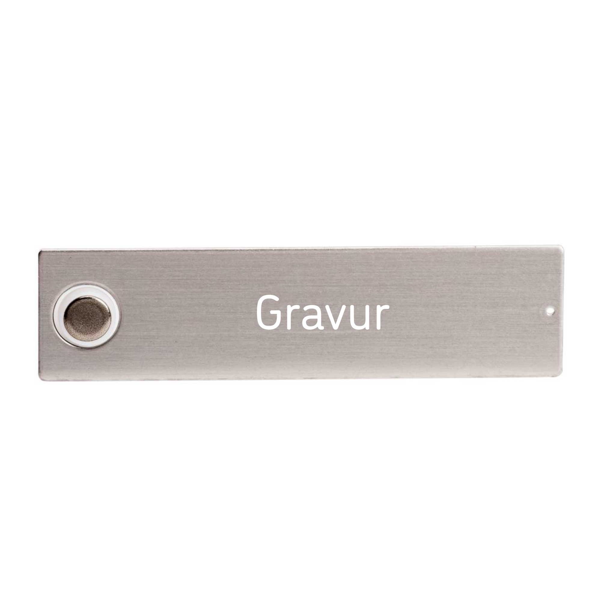 RENZ RSA2 Edelstahl Klingeltaster mit Gravur