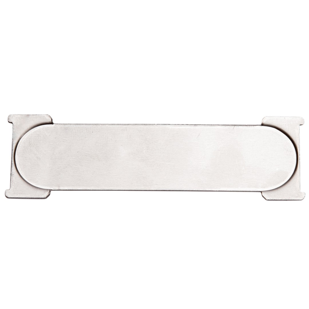 RENZ RSA1 Edelstahl Briefkastenschild / Klingelschild lasergraviert