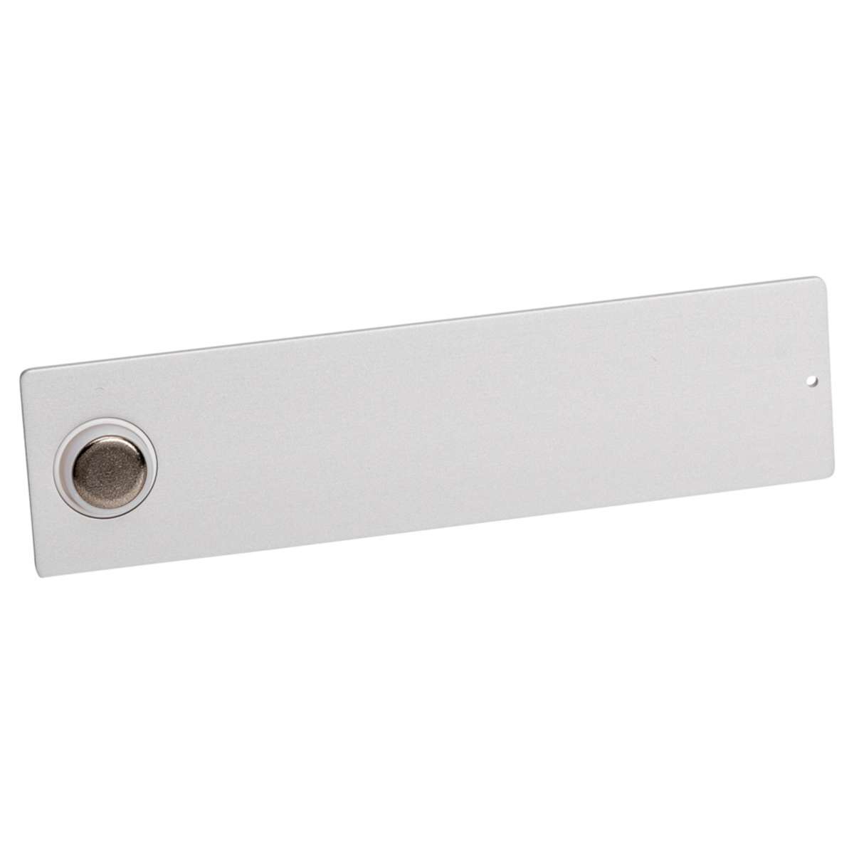 RENZ RSA2 Aluminiumschild mit Klingelknopf (ohne Beschriftung)